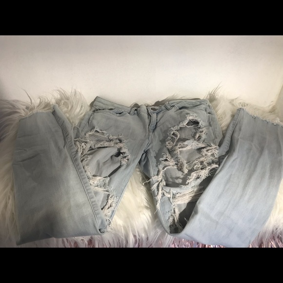 Forever 21 distressed jeans size 28 - Picture 5 of 8
